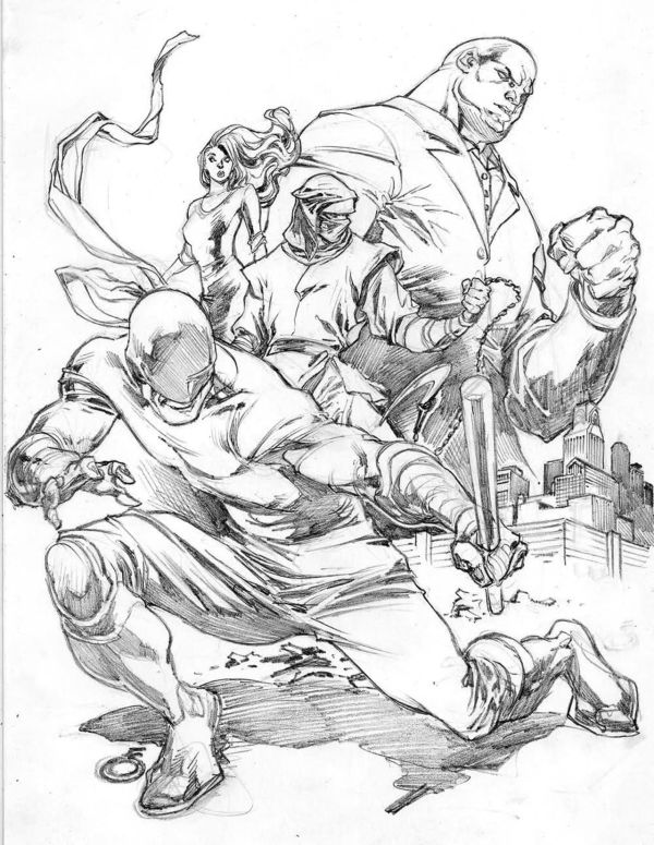 Image for Daredevil inspired on series 