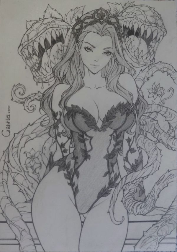 Image for poison ivy, 8.3” X 11.8”