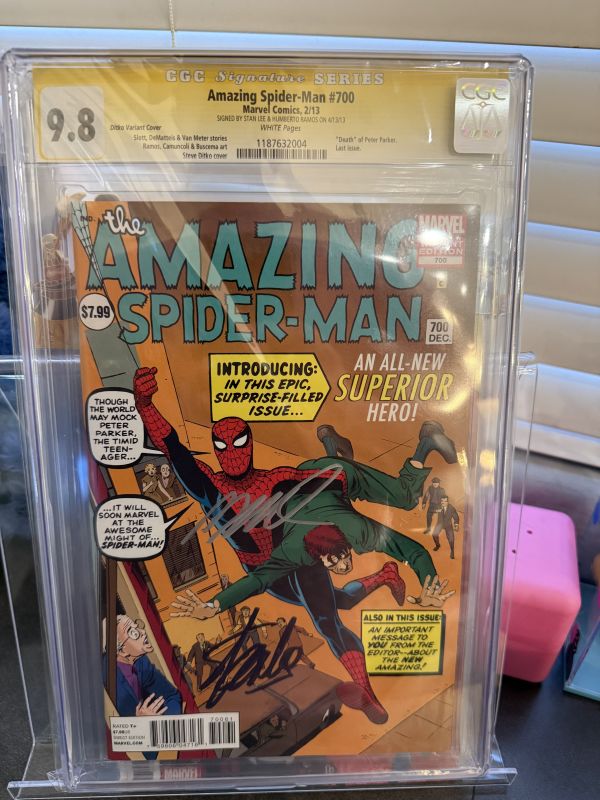 Image for Amazing Spider-Man #700 CGC 9.8 Ditko Variant