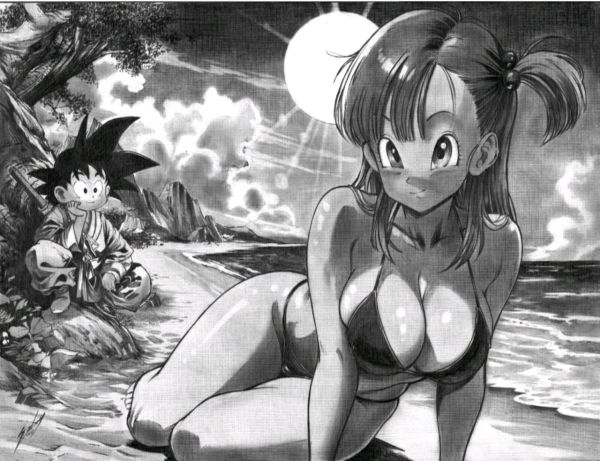 Image for Dragonball Bulma Beach