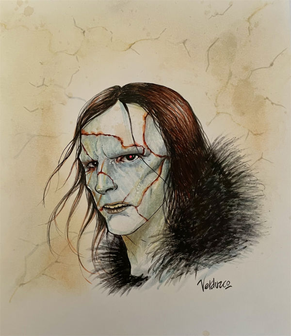 Image for Guillermo del Toro Frankenstein Portrait by Javier Verduzco