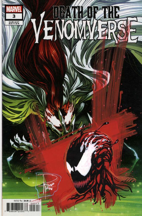 Image for Death of the Venomverse #3 Carnage Remark by Philip Tan