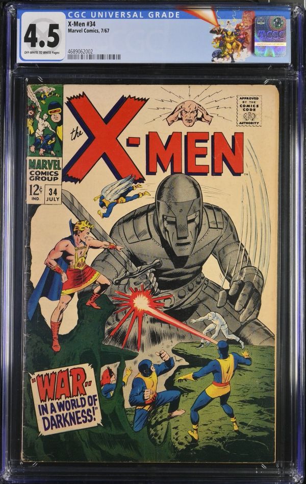 Image for X-Men #34 CGC 4.5