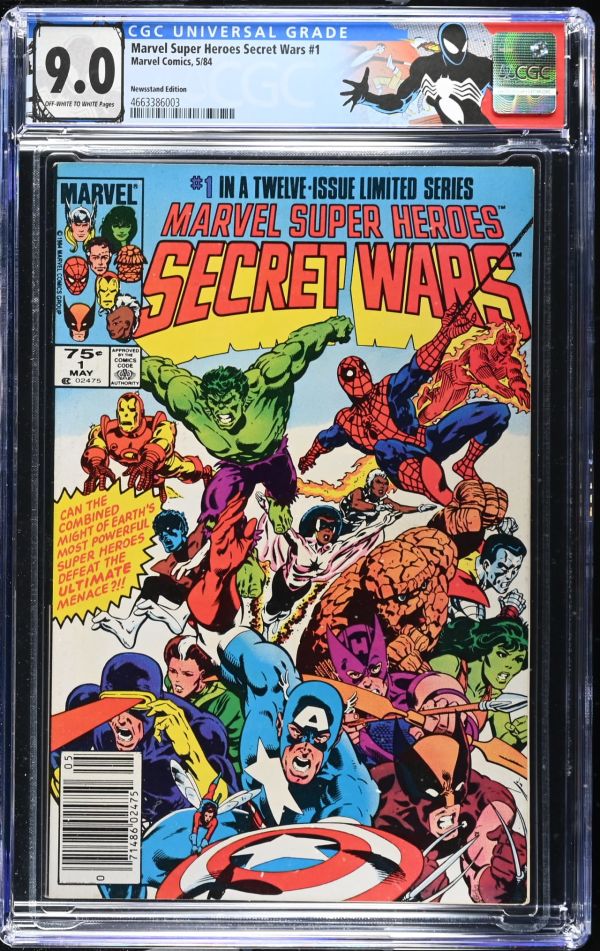 Image for Marvel Super Heroes Secret Wars #1 CGC 9.0