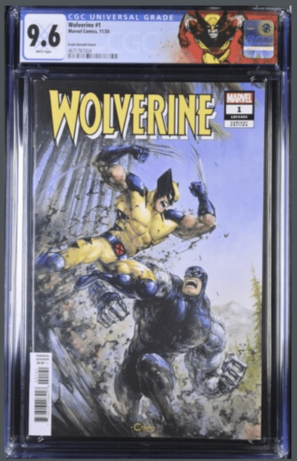 Image for Wolverine #1 CGC 9.6 Crain Variant Cover