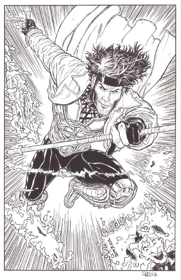 Image for Gambit 11x17 by Steve Skroce