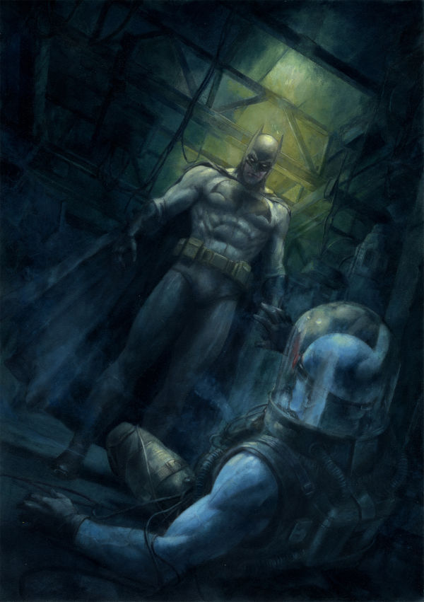 Image for Batman vs. Mr. Freeze Original Art