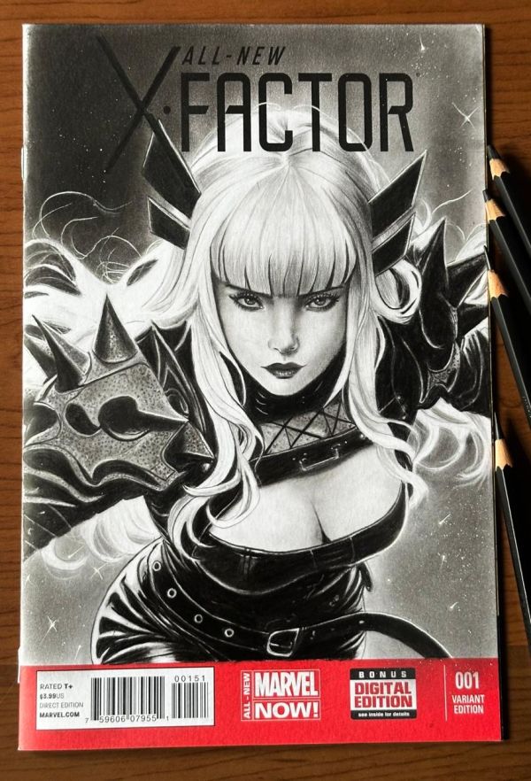 Image for Magik sketchcover X-Factor by Nena arte