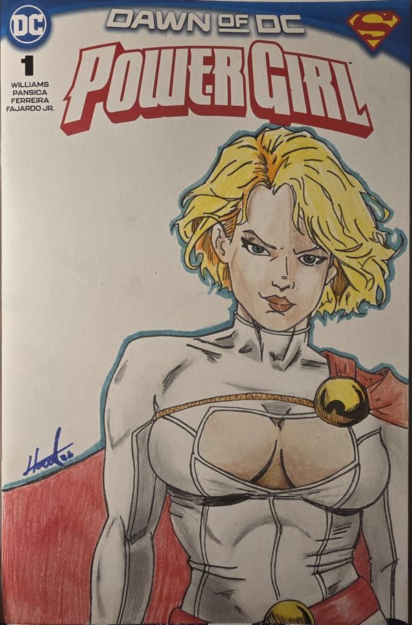 Image for Power Girl Sketch Cover