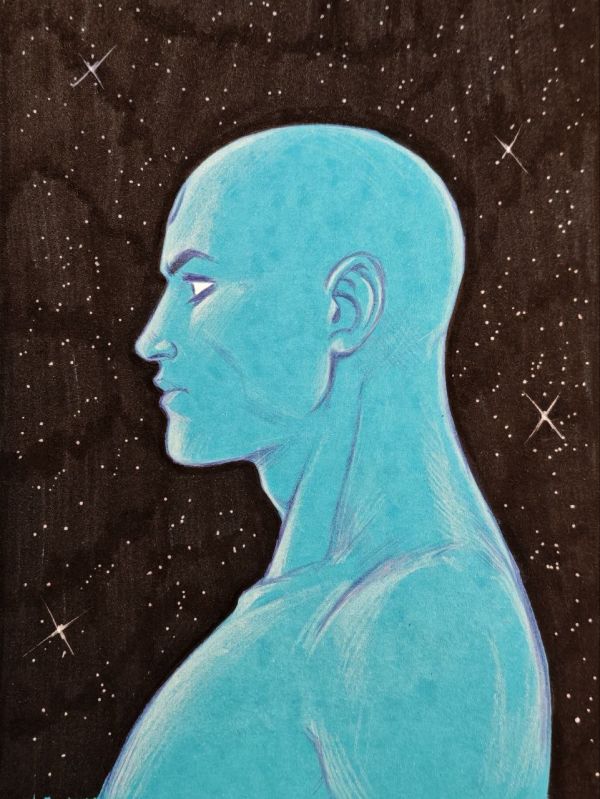 Image for Dr. Manhattan Sketch