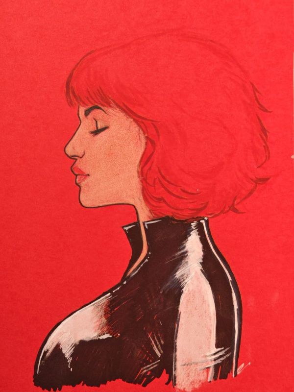 Image for Black Widow Original Sketch