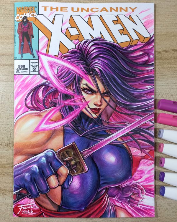 Image for Psylocke on Blank Cover