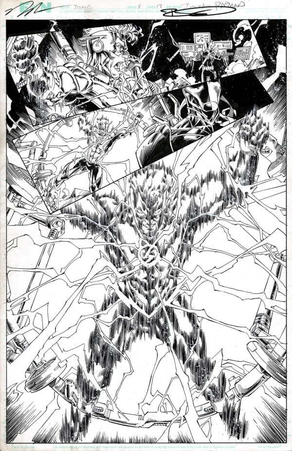 Image for Titans vol. 2 #11 page 17 by Brett Booth