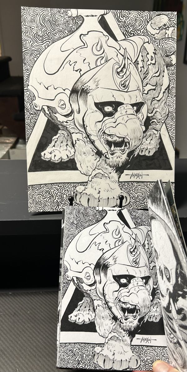 Image for Chris Anderson MOTU Battle Cat (9x12) + BONUS