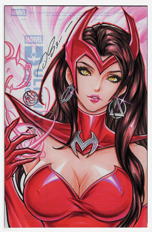 Image for Scarlet Witch Sketch Cover by Disanxian