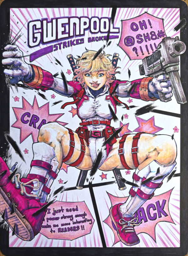 Image for Gwenpool Strikes Back Original art
