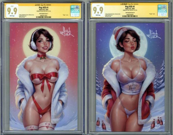 Image for POP KILL #1 SET CGC 9.9 SS SIGNED WILL JACK SEASONAL FLAVORS VIRGIN NOT 9.8 RARE