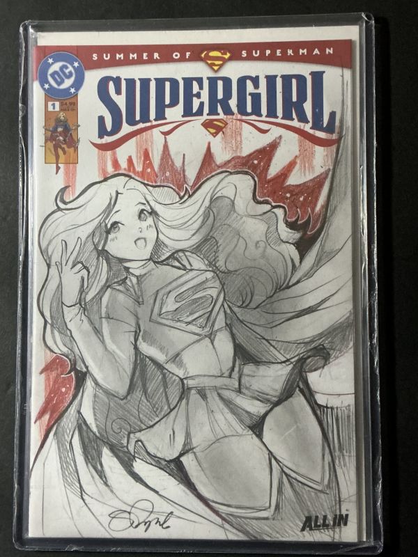 Image for Supergirl Sketch by Sukesha Ray