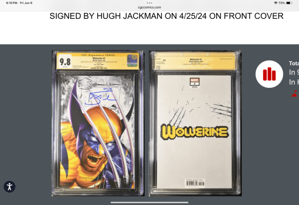 Image for Wolverine #1 CGC 9.8 Signed by Hugh Jackman