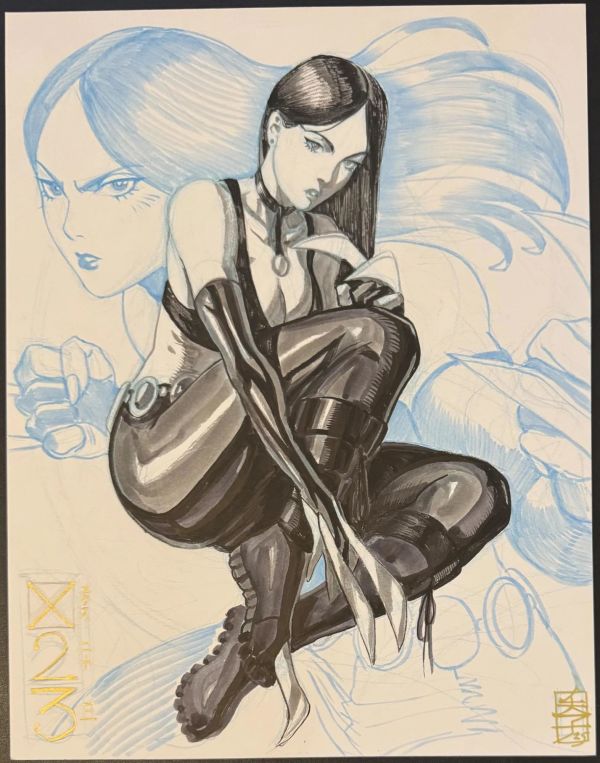 Image for X-23 Sketch by Alfredo Cardona