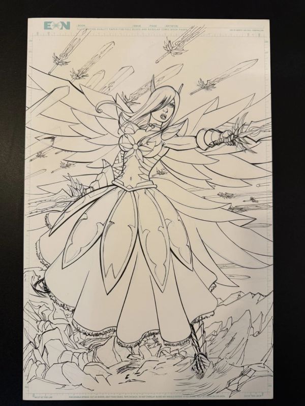Image for Erza Scarlet (Fairy Tail) published promotional image by Chris Ehnot