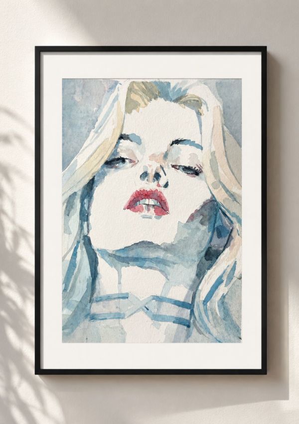 Image for Emma Frost Watercolor by Giovanni Panarello