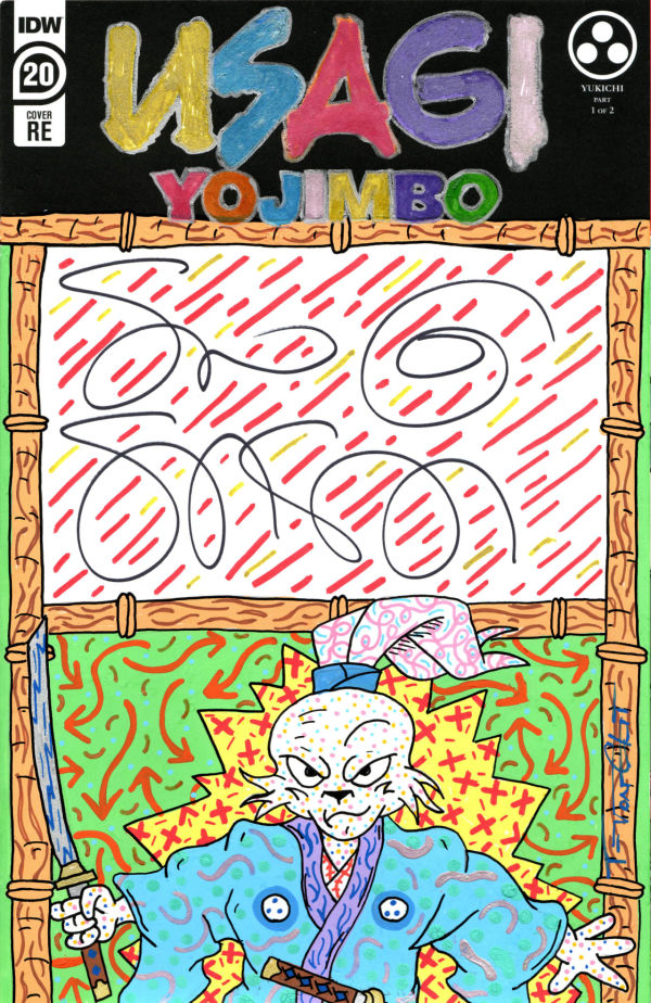 Image for Usagi Yojimbo #20 Sketch Cover Signed by Stan Sakai