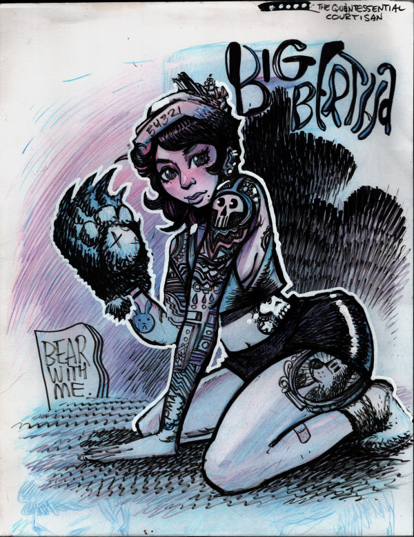 Image for Big Bertha Original Art by Joseph Bergin III