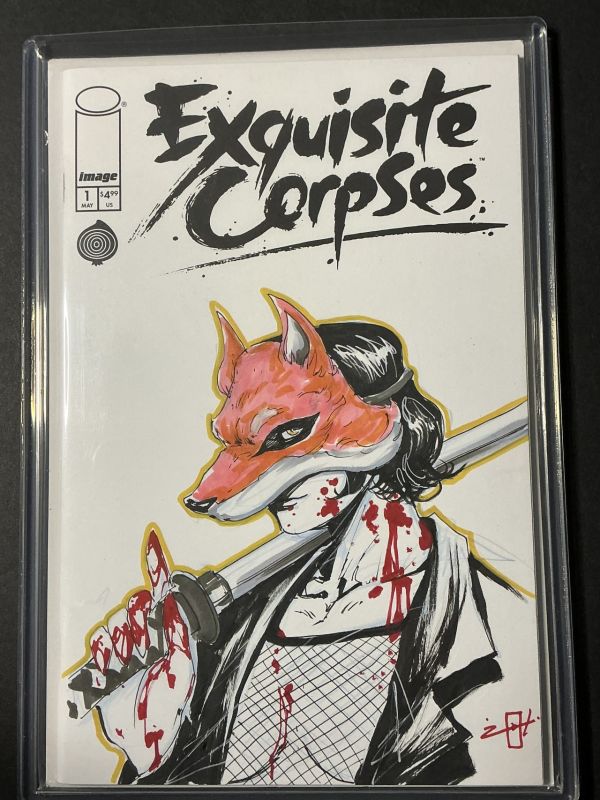 Image for Fox Killer Sketch Cover by Jonathan Uribe 