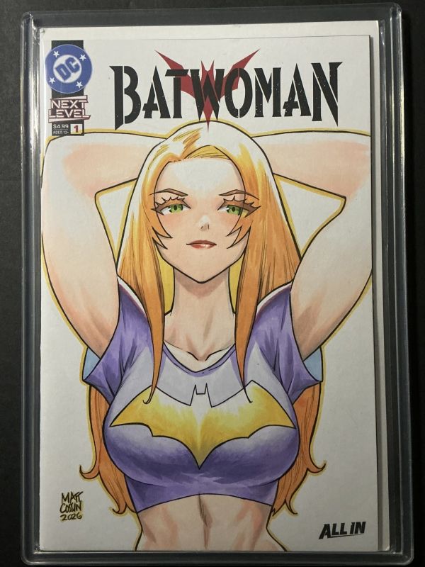 Image for Batwoman Sketch by Matt Cossin