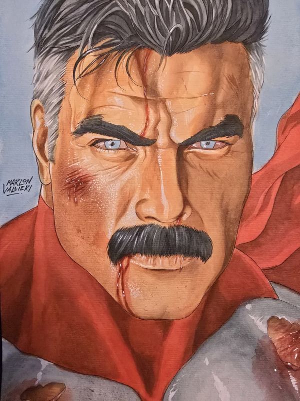 Image for Omni-Man Portrait by Marlon Valdieri