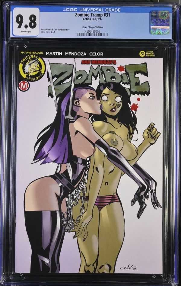 Image for Zombie Tramp #31 Celor Risque Edition CGC 9.8