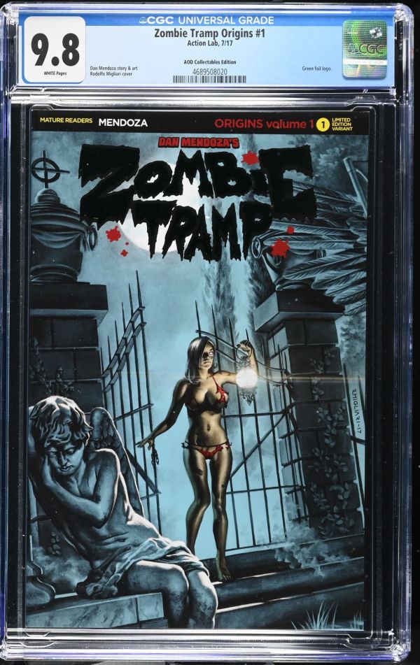 Image for Zombie Tramp Origins #1 CGC 9.8 AOD Collectables Edition