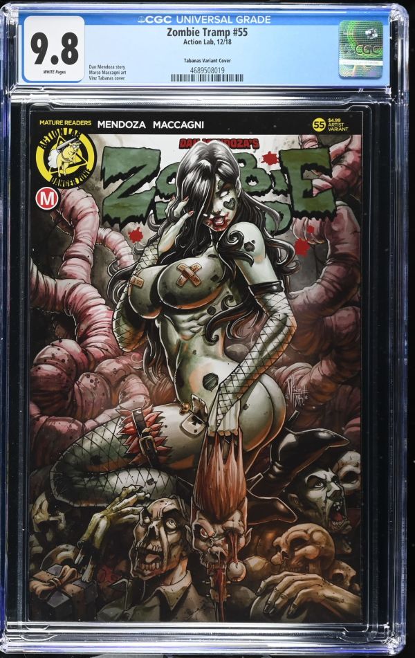Image for Zombie Tramp #55 Tabanas Variant Cover CGC 9.8