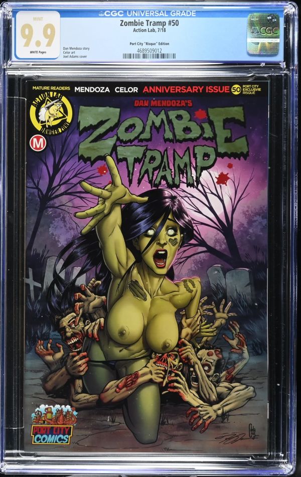 Image for Zombie Tramp #50 CGC 9.9 Port City Risque Edition