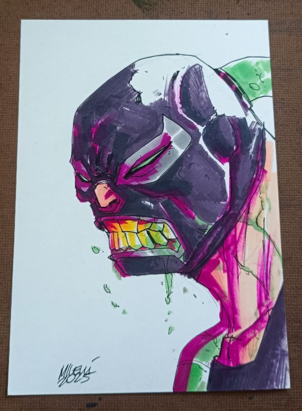 Image for BANE head shot art by Alessandro Micelli 