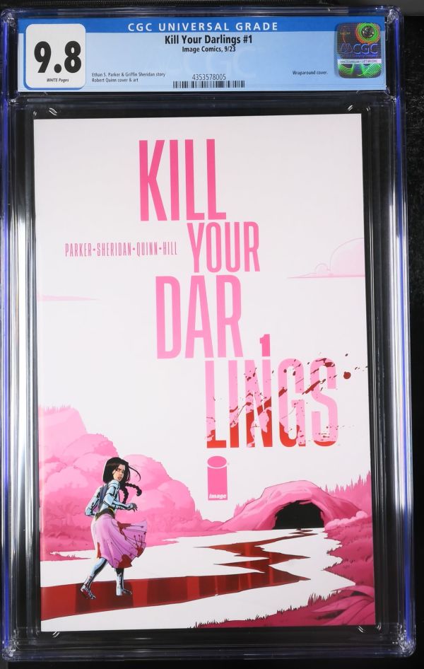 Image for Kill Your Darlings #1 | CGC 9.8 | UniversalWraparound cover.Ethan S. Parker & Griffin Sheridan storyRobert Quinn cover & art