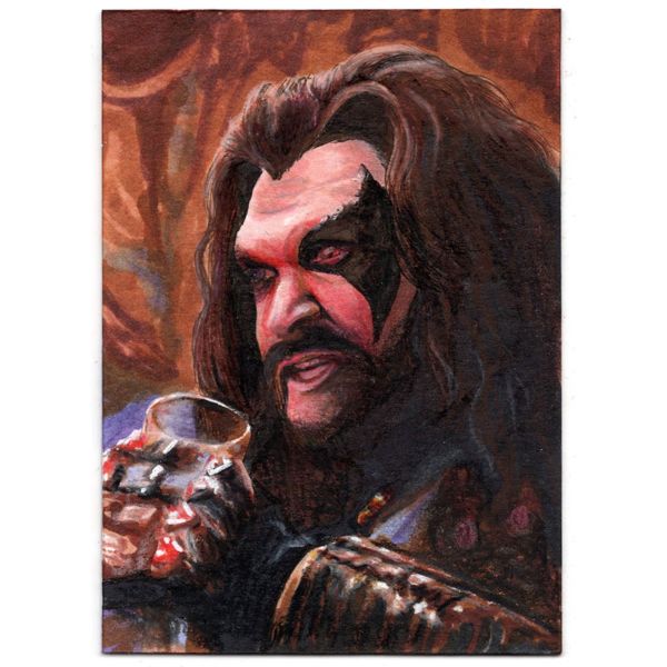Image for Lobo Portrait Sketch Card