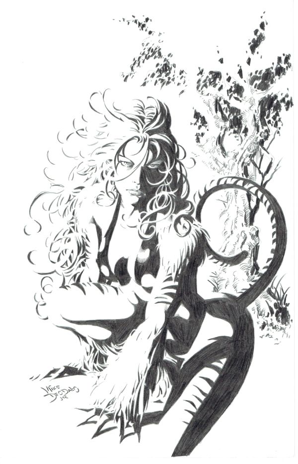 Image for Tigra #1 cover by Mike Deodato Jr.