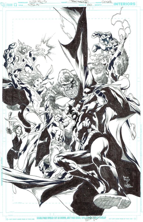 Image for Justice League of America (2006) #60 cover by  Ivan Reis (Penciller) ,  Joe Prado (Inker)
