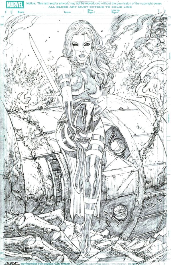 Image for Psylocke commission by Tyler Kirkham
