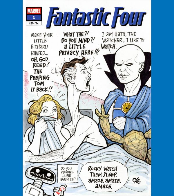 Image for Fantastic Four Sketch Cover by Frank Cho
