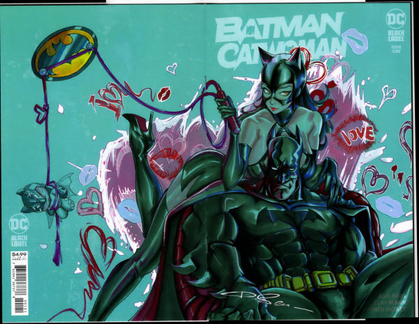 Image for Catwoman & Batman Sketch Cover by Disanxian
