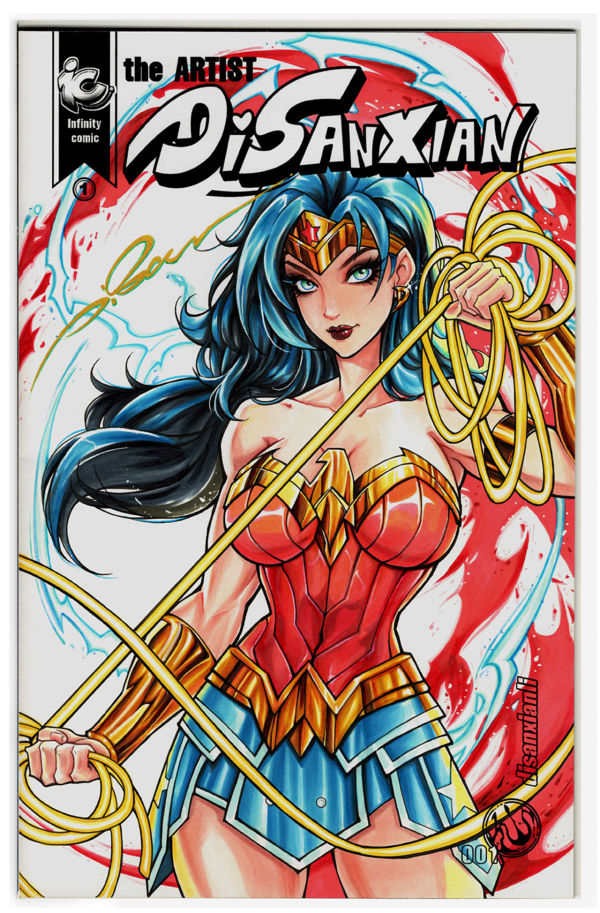 Image for Wonder Woman Sketch Cover by Disanxian
