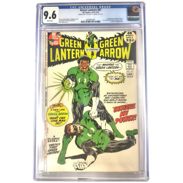 Image for Green Lantern #87 CGC 9.6 Double Cover 9.6/9.4
