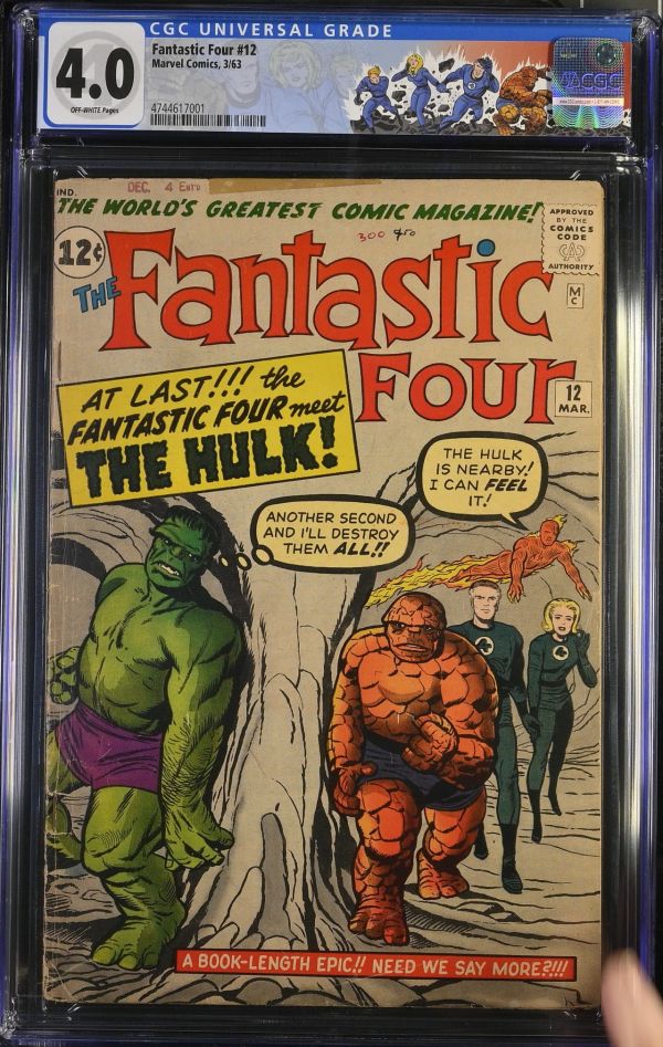 Image for Fantastic Four #12 CGC 4.0