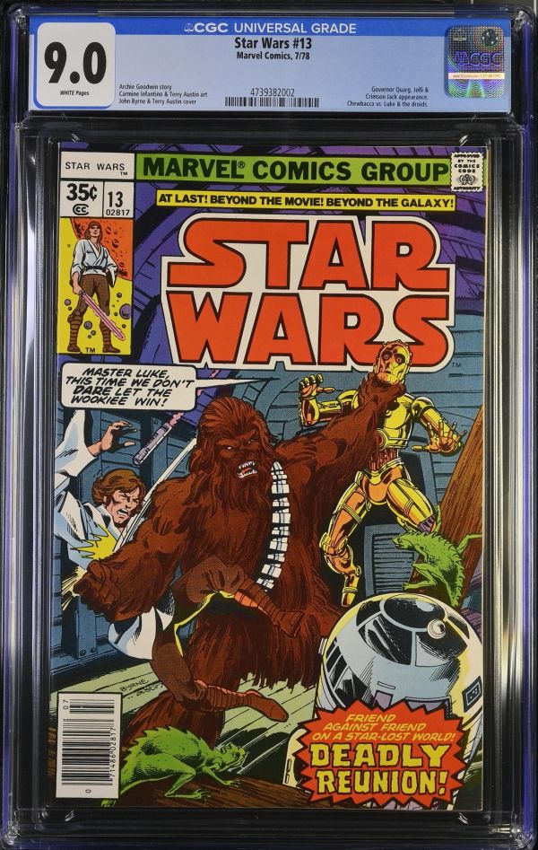 Image for Star Wars #13 CGC 9.0