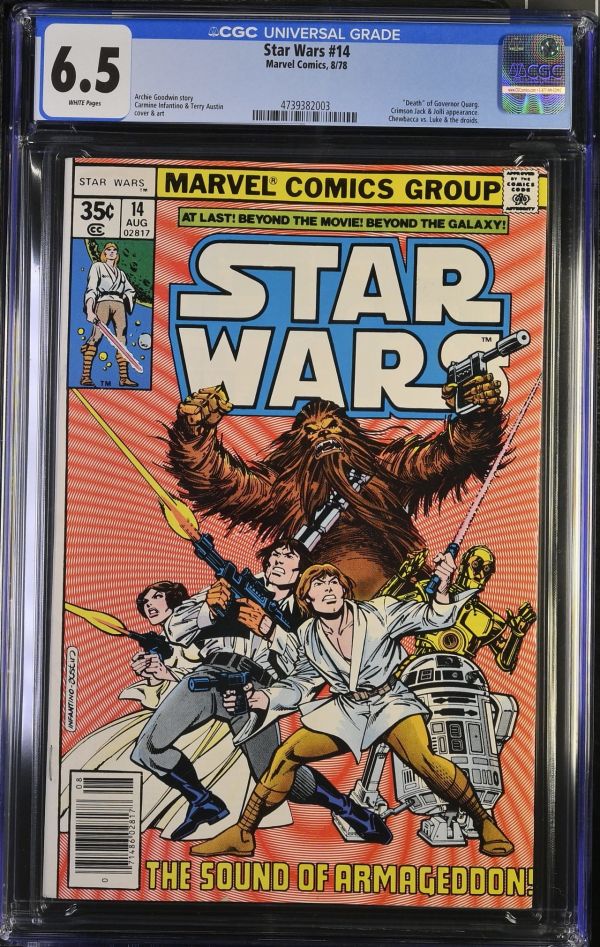 Image for Star Wars #14 CGC 6.5