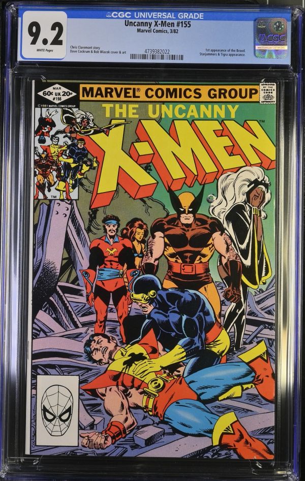 Image for Uncanny X-Men #155 CGC 9.2