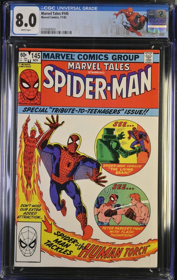 Image for Marvel Tales #145 CGC 8.0